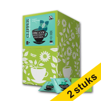 Aanbieding: 2x Clipper Bio Infusion Peppermint thee (250 stuks)