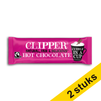 Aanbieding: 2x Clipper Hot Chocolate sticks (100 stuks)