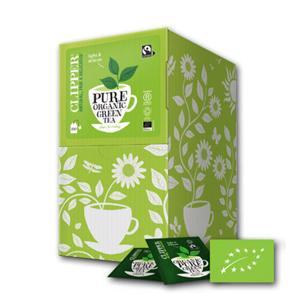 Clipper Bio Green thee (250 stuks) JD0060C 423980 - 1