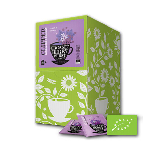 Clipper Bio Infusion Berry Burst thee (250 stuks) JD0060G 423988 - 1