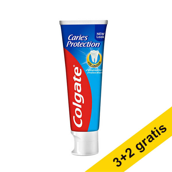 Aanbieding: 5x Colgate Caries Protection tandpasta (75 ml) SCO02026 - 1