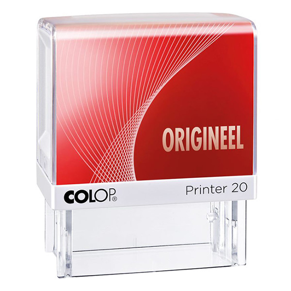 Colop Printer 20 'Origineel' tekststempel zelfinktend rood 136010 229143 - 1