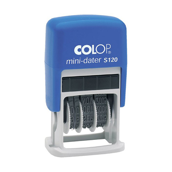 Colop S120 datumstempel zelfinktend zwart (EN) 104732 229201 - 1