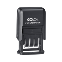 Colop S120 datumstempel zelfinktend zwart (NL) 229155