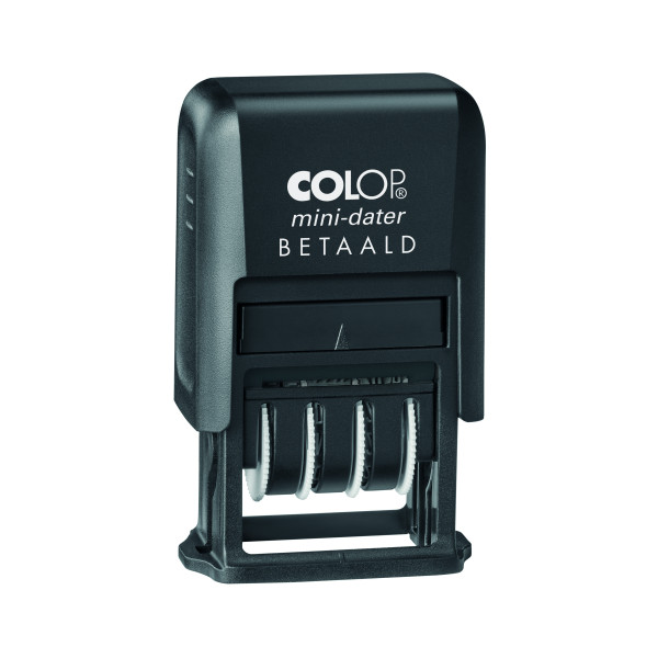 Colop S160 'Betaald' tekst- en datumstempel zelfinktend blauw/rood (NL) 229151 - 1