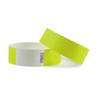 Combicraft polsbandjes geel (100 stuks) 221436