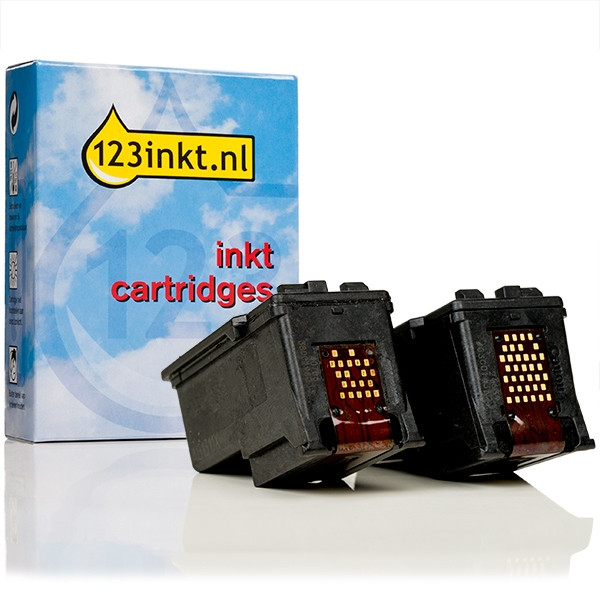 Combinatie aanbieding: Canon PG-512 zwart + CL-513 kleur (123inkt huismerk) 2969B001C 2971B001C 120013 - 1