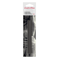 Conté à Paris natuurlijk houtskool vierkant 4 mm (5 stuks) 50089 405200