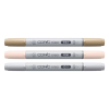 Copic Ciao Layer & Mix markerset Mellow Palette (3 stuks) 220750312 311000 - 2