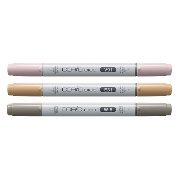 Copic Ciao Layer & Mix markerset Pet Palette (3 stuks) 220750302 311008 - 2