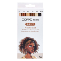 Copic Ciao markerset Portrait Colours 2 (6 stuks) 22075553 311013
