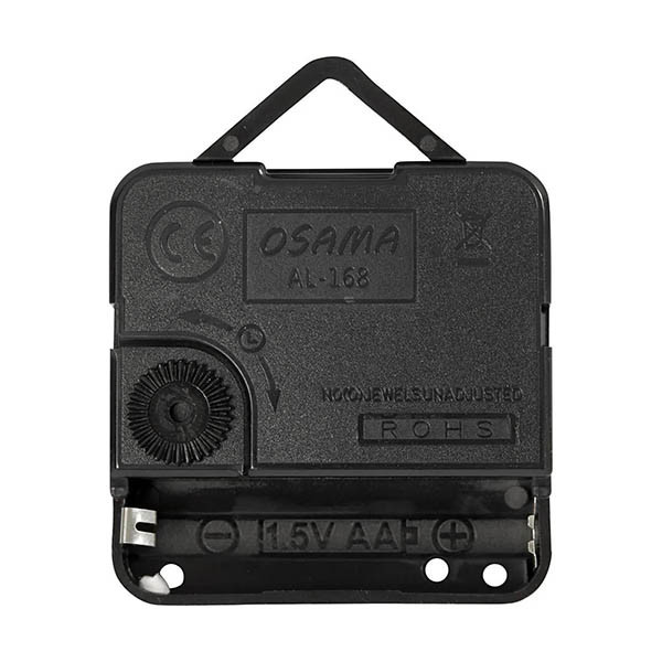 Creotime 5,5x5,5x1,5cm afstand 6mm uurwerk 298094 - 3