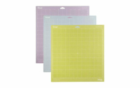 Cricut Explore/Maker Light/Standard/StrongGrip machinemat assorti 30,5 x 30,5 cm (3 stuks) 257049