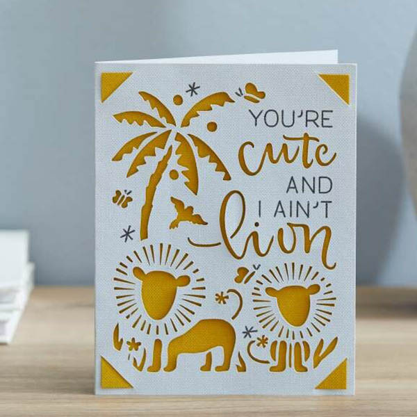 Cricut Joy insteekkaarten 'sensei' (12 stuks) 448017 - 2