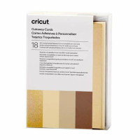 Cricut uitsnijkaarten 'neutrals' 8,9 x 12,4 cm (18 stuks) 448008