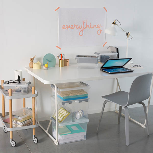 Curver Handy+ transparante opbergbox 20 liter 243876 - 4