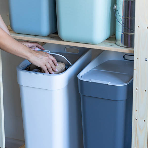 Curver Ready to Collect prullenbak (30 liter, grijs) 243888 - 3