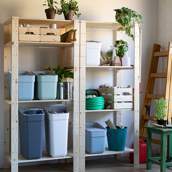 Curver Ready to Collect prullenbak (30 liter, grijs) 243888 - 4