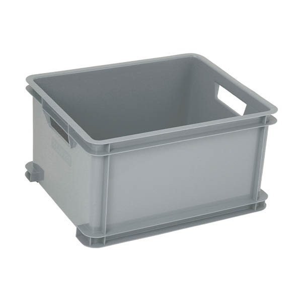 Curver Unibox classic L zilver 30 liter 243882 - 1