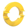 Dahle Mega magneet Circle XL geel 95551-14822 210536 - 1