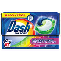 Dash 3-in-1 Stralende Kleuren pods (42 wasbeurten)