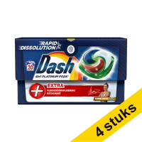 Aanbieding: 4x Dash 4-in-1 Platinum pods (20 wasbeurten)