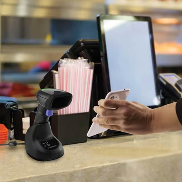 Datalogic QuickScan QM2500 handscanner inclusief kabel & basisstation 848198 - 3