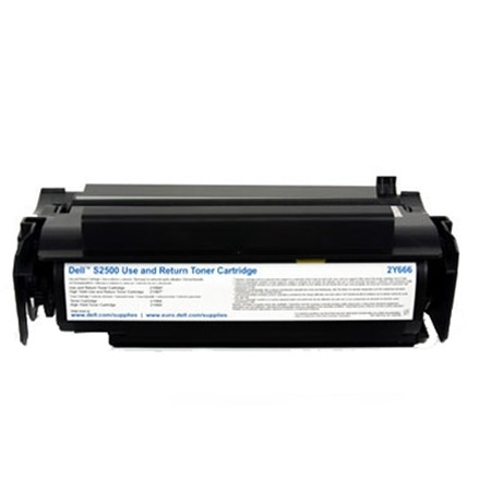 Dell 593-10025 (2Y667) toner zwart hoge capaciteit (origineel) 593-10025 085718 - 1