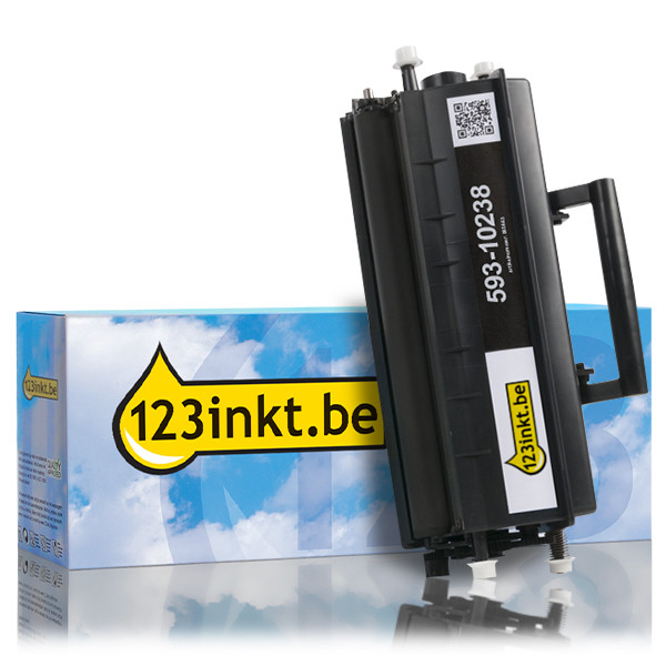 Dell 593-10238 (PY408) toner zwart (123inkt huismerk) 593-10238C 085663 - 1