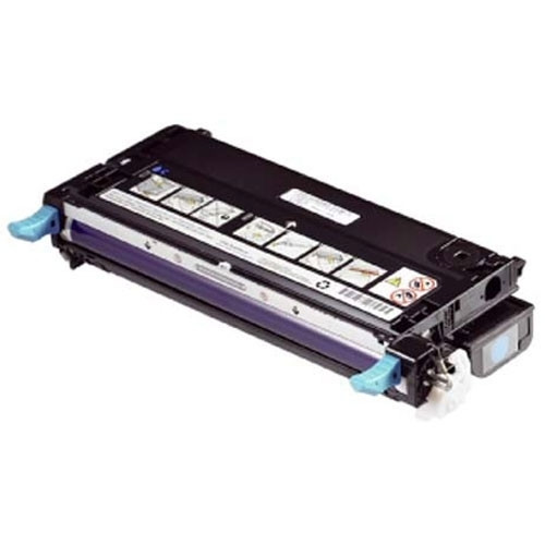 Dell 593-10369 (P587K) toner cyaan hoge capaciteit (origineel) 593-10369 085832 - 1