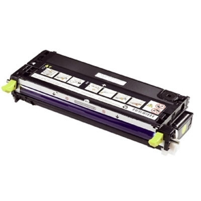 Dell 593-10371 (M803K) toner geel hoge capaciteit (origineel) 593-10371 085836 - 1