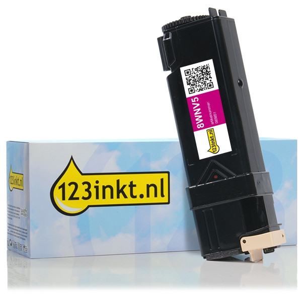 Dell 593-11033 (8WNV5) toner magenta hoge capaciteit (123inkt huismerk) 593-11033C 085851 - 1