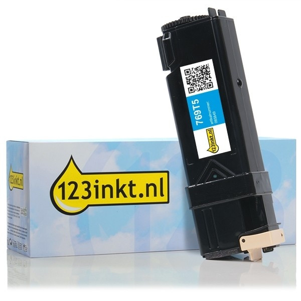 Dell 593-11034 (WHPFG) toner cyaan (123inkt huismerk) 593-11034C 085857 - 1