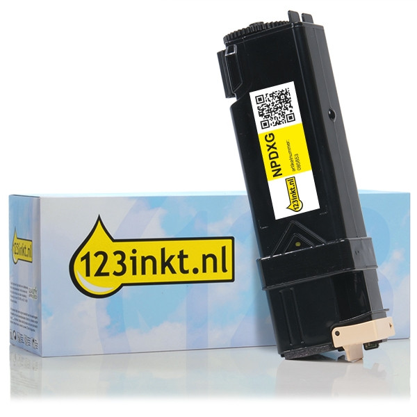 Dell 593-11037 (NPDXG) toner geel hoge capaciteit (123inkt huismerk) 593-11037C 085853 - 1