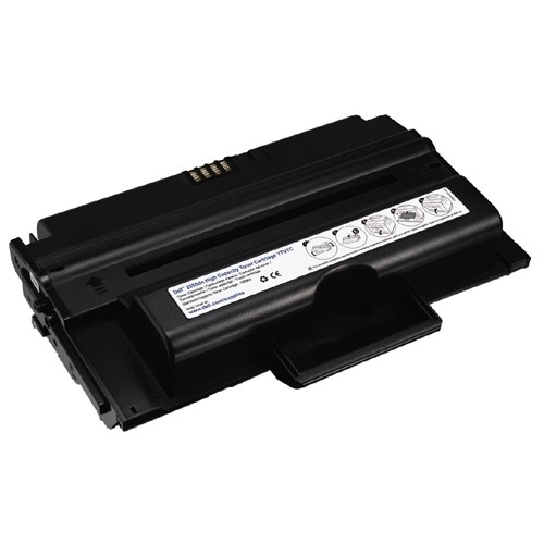 Dell 593-11043 (YTVTC) toner zwart hoge capaciteit (origineel) 593-11043 085930 - 1