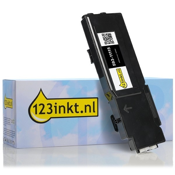 Dell 593-11111 (KT6FG) toner zwart (123inkt huismerk) 593-11111C 085941 - 1