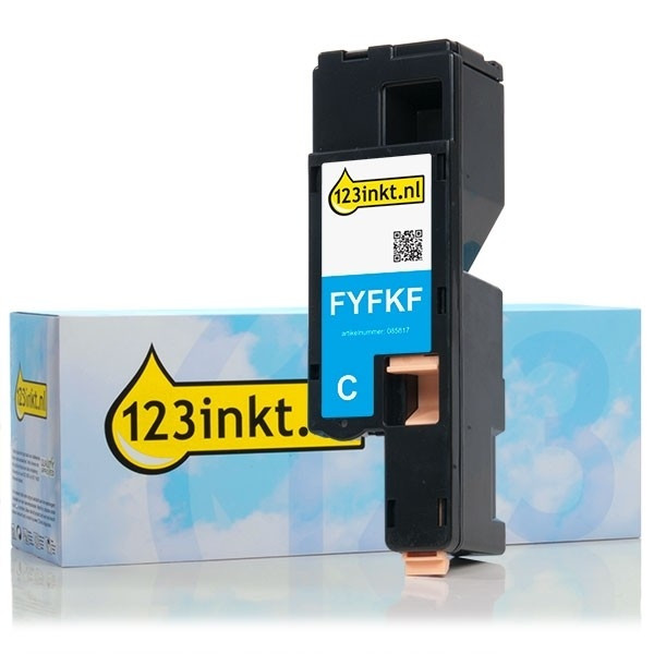 Dell 593-11145 (YX24V) toner cyaan (123inkt huismerk) 593-11145C 085989 - 1