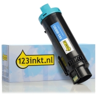 Dell 593-BBSC (RX3MD) toner cyaan (123inkt huismerk) 593-BBSCC 086107