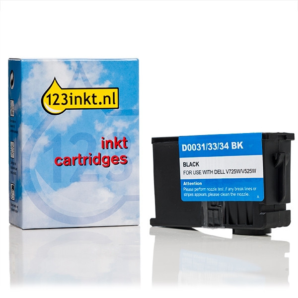 Dell series 33/34 592-11812 inktcartridge zwart extra hoge capaciteit (123inkt huismerk) 592-11812C 019187 - 1