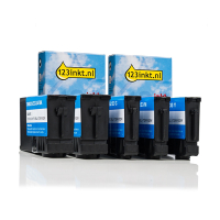 Dell series 33 aanbieding: 592-11812, 13, 14, 15 2x zwart + 3 kleuren (123inkt huismerk)  160791