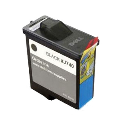 Dell series 3 / 592-10042 (T0722) inktcartridge zwart hoge capaciteit (origineel) 592-10042 019138 - 1