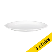 Aanbieding: 3x Depa wegwerpbord karton 22 cm (100 stuks) 423543
