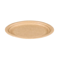 Depa wegwerpbord kraft 18 cm (100 stuks) 423536