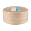 Depa wegwerpbord kraft 18 cm (100 stuks) 423536 - 2