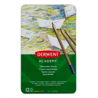 Derwent Academy aquarel kleurpotloden (12 stuks) 2301941 209800