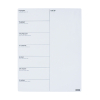 Desq magnetische weekplanner 40 x 30 cm 4225 400746 - 1