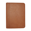 Desq schrijfmap met rits A4 bruin 3632 400805 - 2