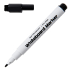 Desq whiteboard markers met wisdop zwart 5 stuks (1 mm rond) 4297 400747 - 1