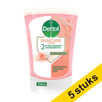 Aanbieding: 5x Dettol handwasgel No-Touch Sheabutter Navulling (250 ml) SDE01094