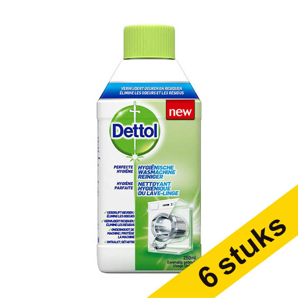 Aanbieding: 6x Dettol wasmachine Reiniger (250 ml) SDE01072 Aanbieding: 6x Dettol wasmachine Reiniger (250 ml) SDE01072 - 1